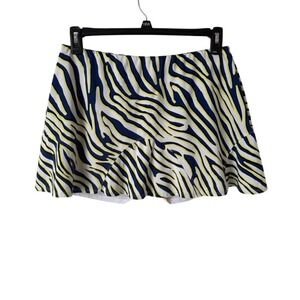 Tail Tennis Skort Navy Yellow & White Golf Athleisure Pickleball